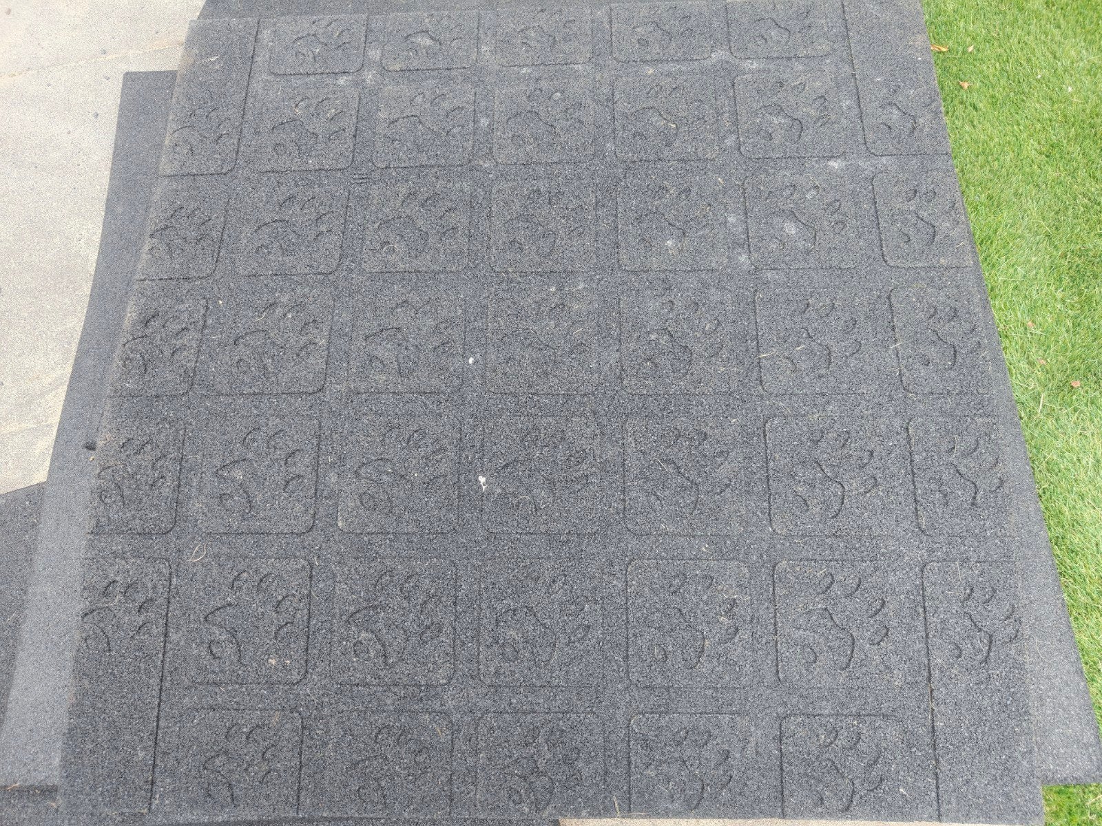 Mosaic Pro-Max Rubber Tiles – Anti-Slip & Durable, Gebruikt, Vierkant, Grijs, Ophalen of Verzenden