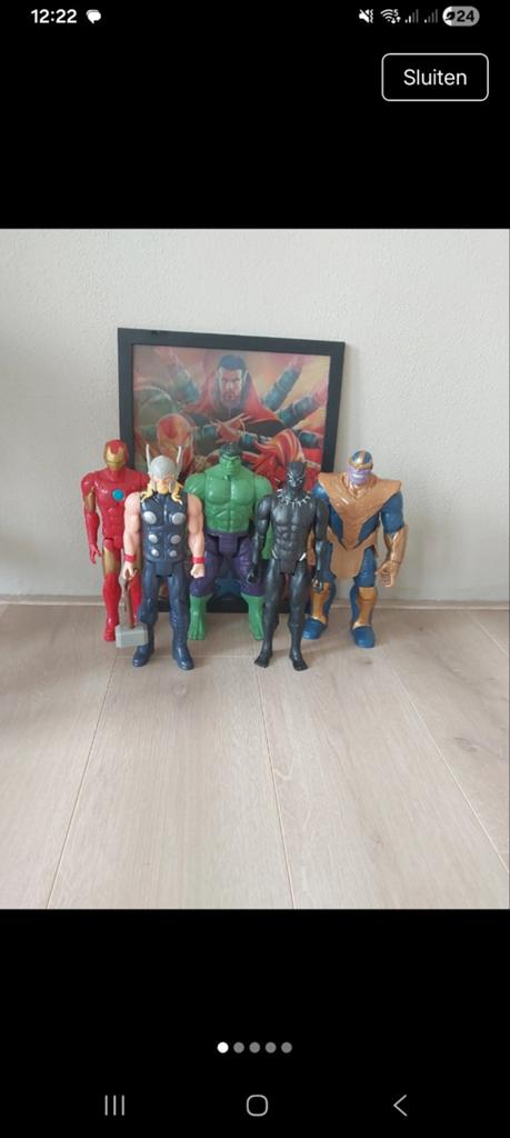 Marvel Figuren, Verzamelen, Ophalen of Verzenden, Zo goed als nieuw