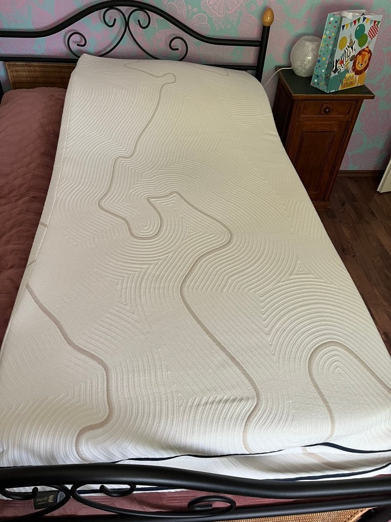 Matras toppers (2x), Ophalen, 90 cm, Eenpersoons, Zo goed als nieuw