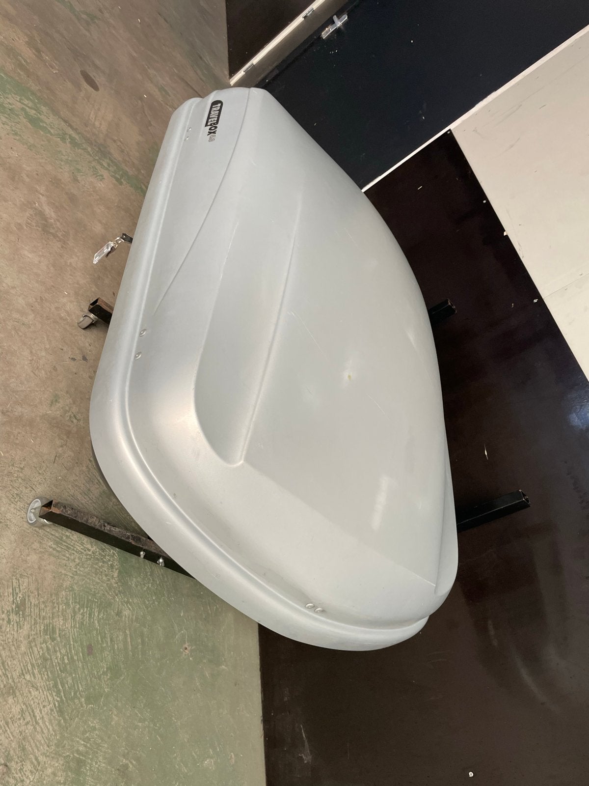 Hapro Travelbox 40 Dakkoffer - Zo goed als nieuw, Auto diversen, Dakkoffers, Ophalen, Zo goed als nieuw