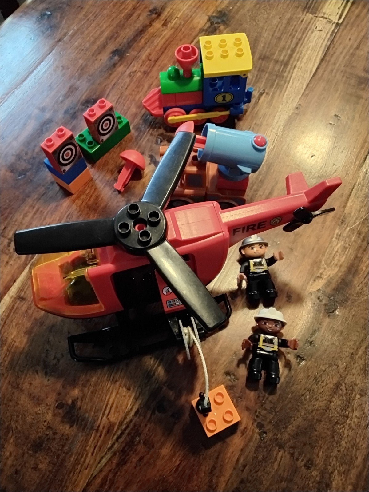 Diverse LEGO Duplo sets: Bob de Bouwer, brandweer, kasteel, Gebruikt, Overige thema's, Ophalen of Verzenden, Duplo