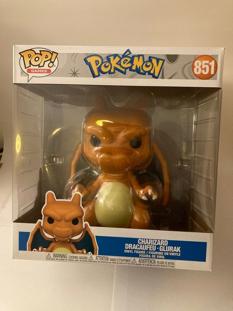 NEW Funko Pop Pokemon Charizard nr. 851 Jumbo size, Verzamelen, Ophalen of Verzenden, Nieuw