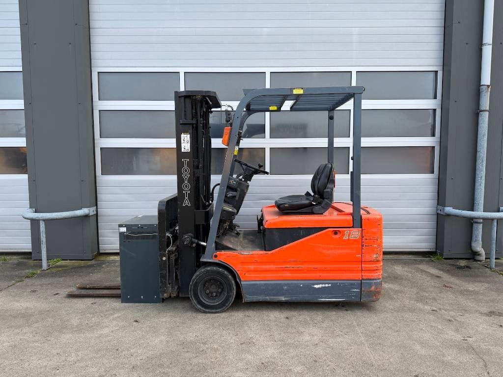 Toyota 5FBE18 1.8 ton elektrische heftruck 1800kg triplex, Elektrisch, Heftruck, Toyota