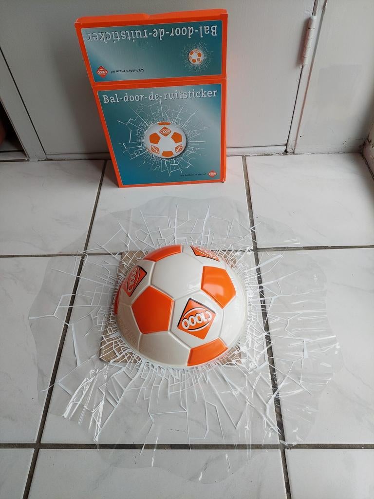 C1000 Voetbal door ruit sticker - Nieuw in doos, C1000, Ophalen of Verzenden