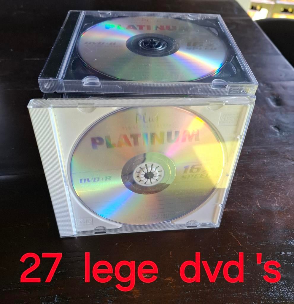 Dvd en cd hoesjes.  dvd opneem schijven en cdr opnemen., Ophalen, Nieuw, Dvd