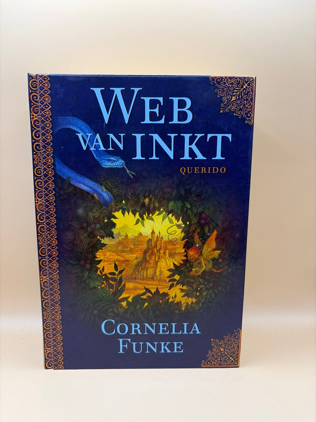 Web van Inkt - Cornelia Funke (Querido), Boeken, Ophalen of Verzenden, Zo goed als nieuw