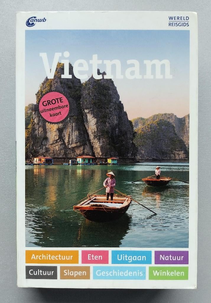 ANWB reisgids - Vietnam, Ophalen of Verzenden, Zo goed als nieuw, Reisgids of -boek, ANWB