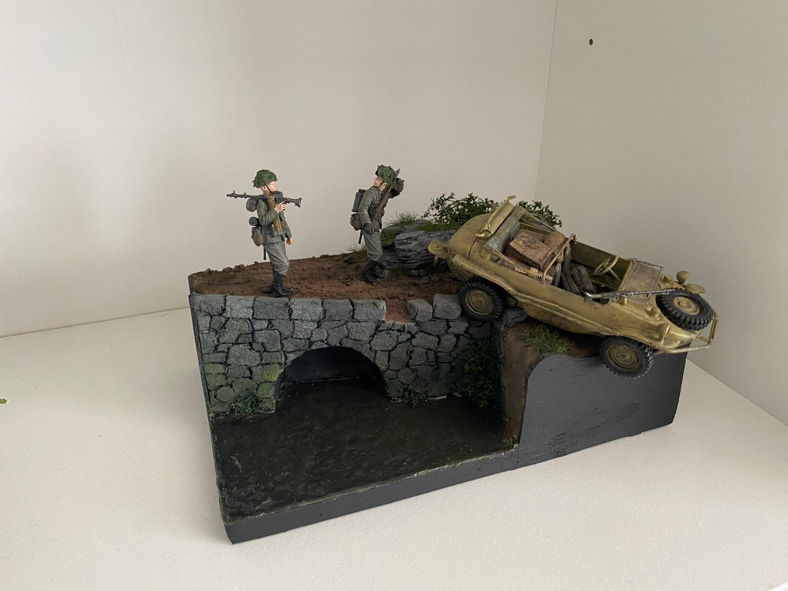Diorama 1/35, Ophalen of Verzenden, Zo goed als nieuw, 1:35 tot 1:50
