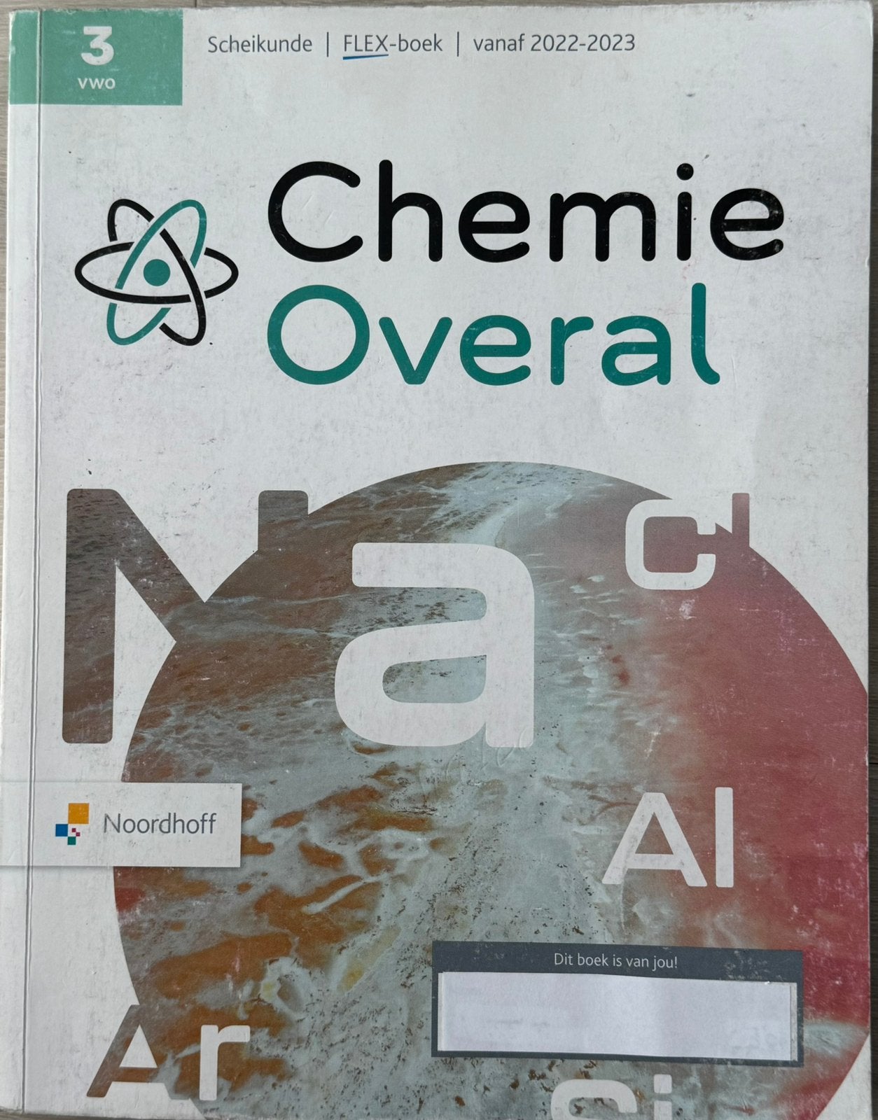Flex boek Scheikunde 3 VWO - Chemie Overal, Boeken, Ophalen of Verzenden, Zo goed als nieuw