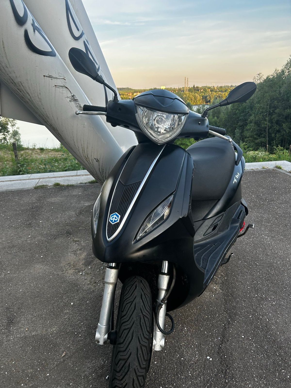 Piaggio Fly 4-takt bromscooter - rijdt 70, goede staat, Ophalen, Gebruikt, Maximaal 45 km/u, Fly