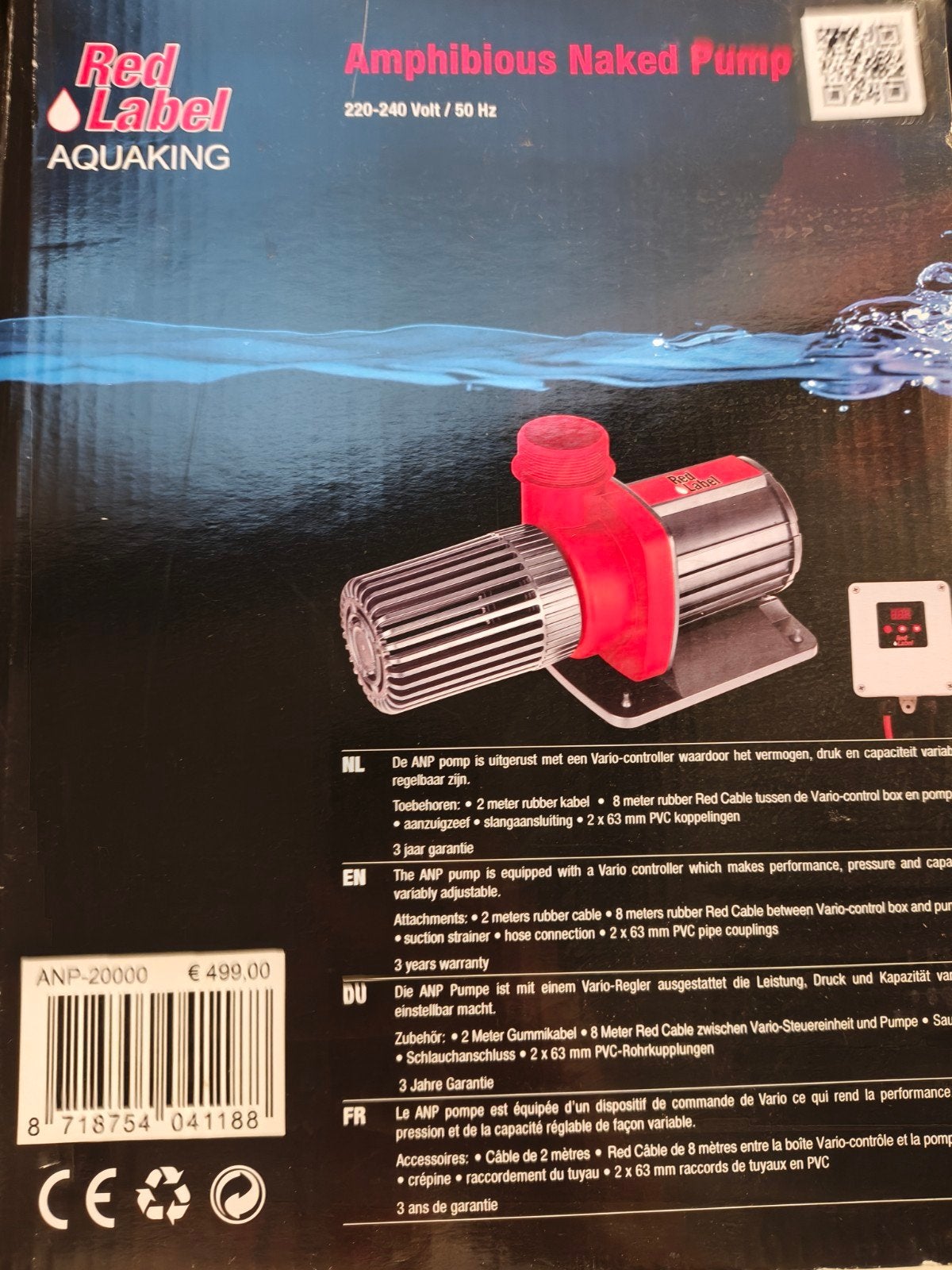 red label 20.000 vijverpomp, Ophalen of Verzenden