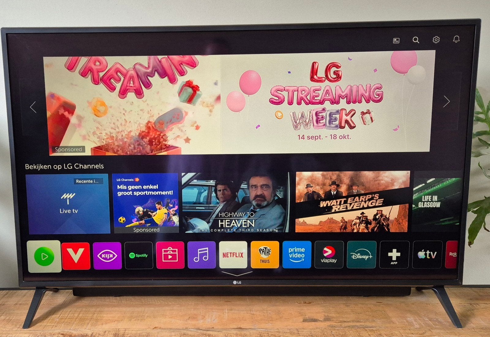 LG Ultra HD Smart TV 49 inch (123cm), Audio, Tv en Foto, Ophalen, Gebruikt, 50 Hz, LCD