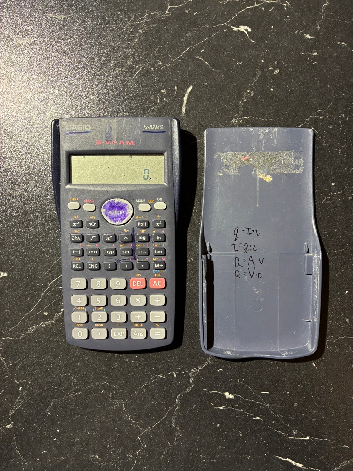 Casio fx-82MS rekenmachine - GRATIS, Ophalen, Grafische rekenmachine, Gebruikt