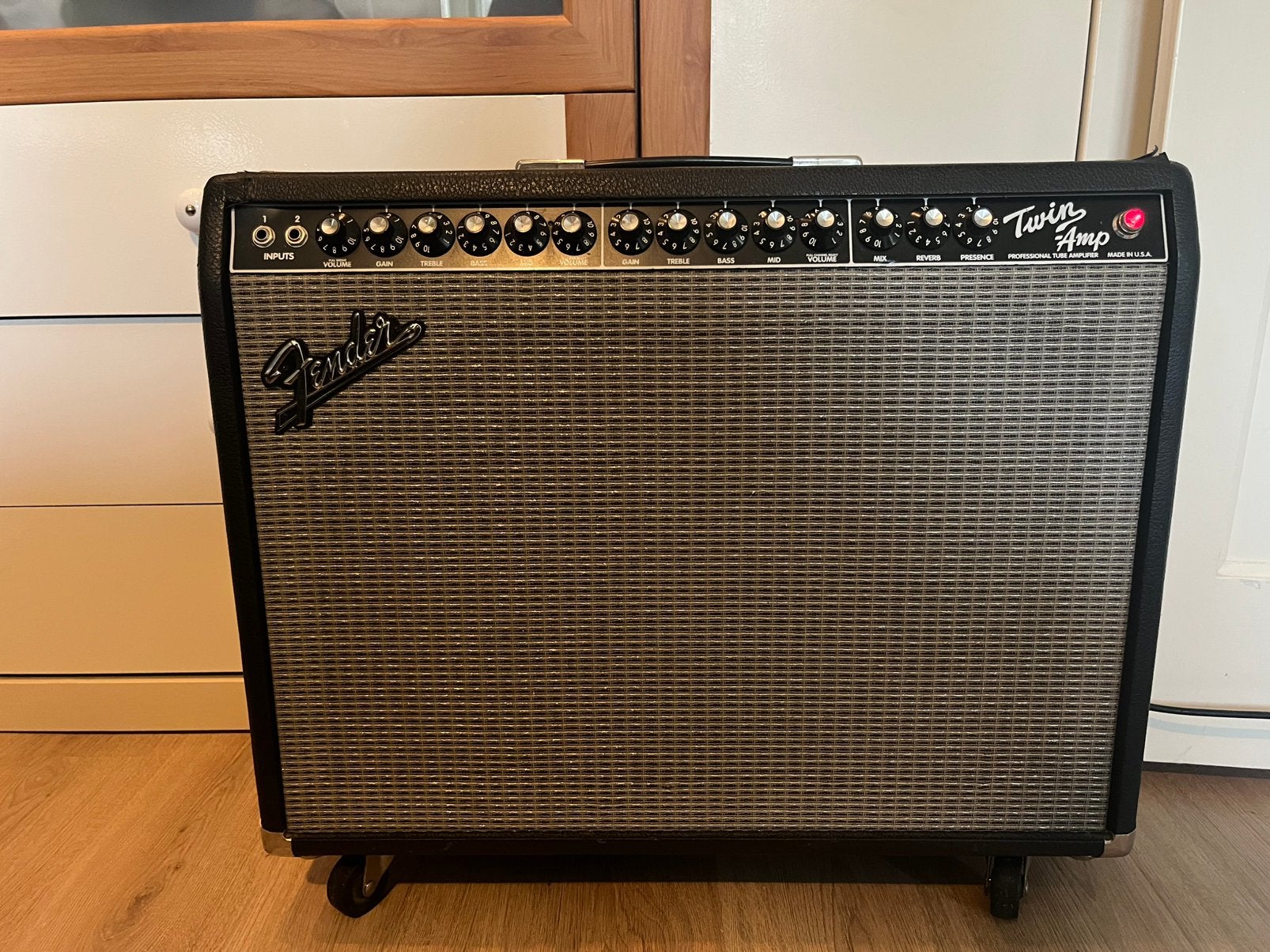 Fender Twin Amp - Pro Tube Serie - Made in U.S.A., Ophalen, Zo goed als nieuw, Gitaar, 50 tot 100 watt