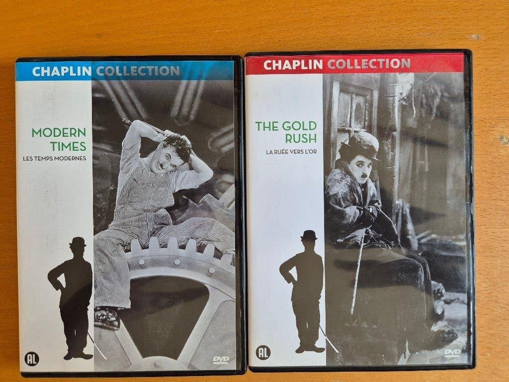 Charles Chaplin - Modern Times & Gold Rush, Alle leeftijden, Ophalen of Verzenden, Zo goed als nieuw, Komedie