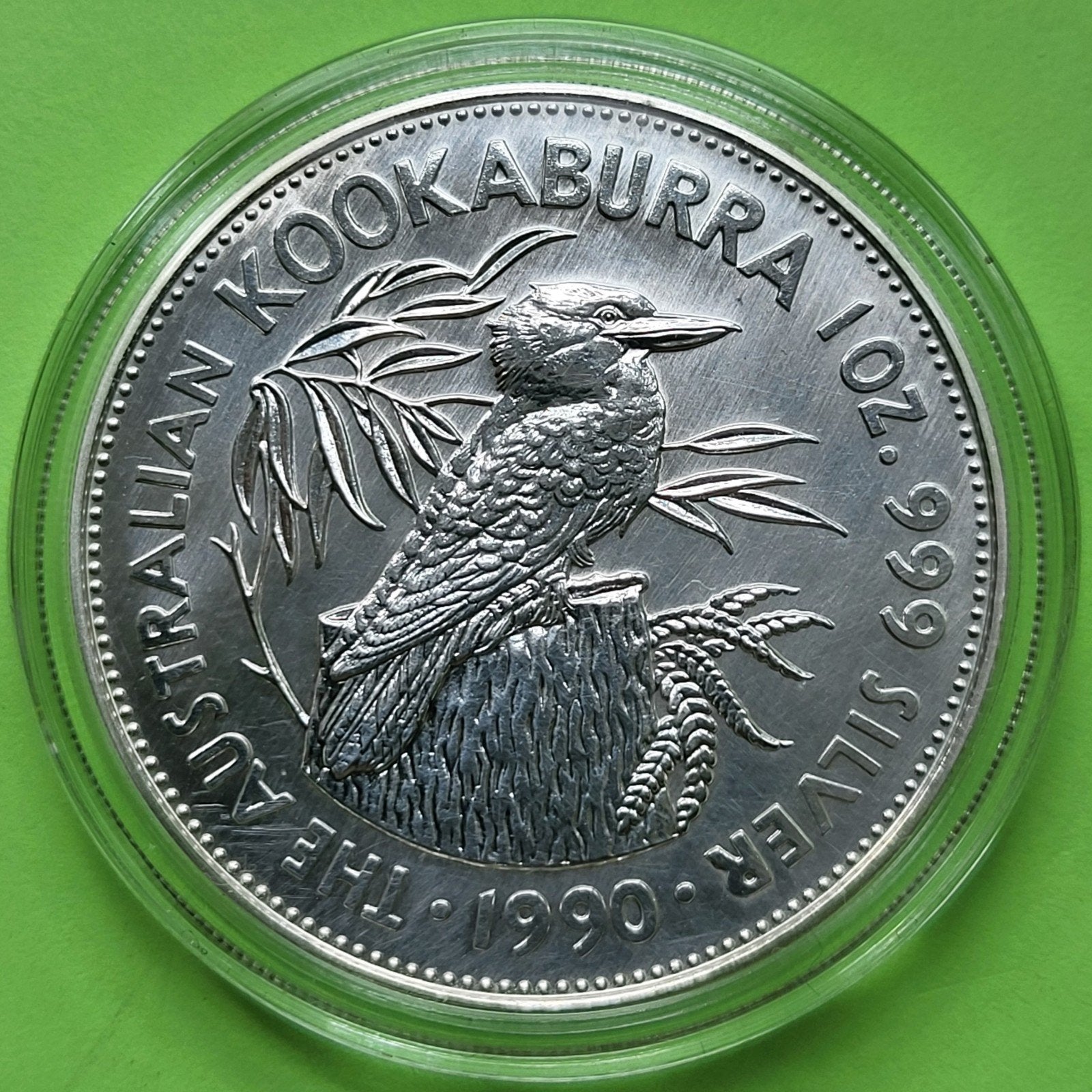 Kookaburra 1990 - 1 oz zilver, Verzenden, Zilver