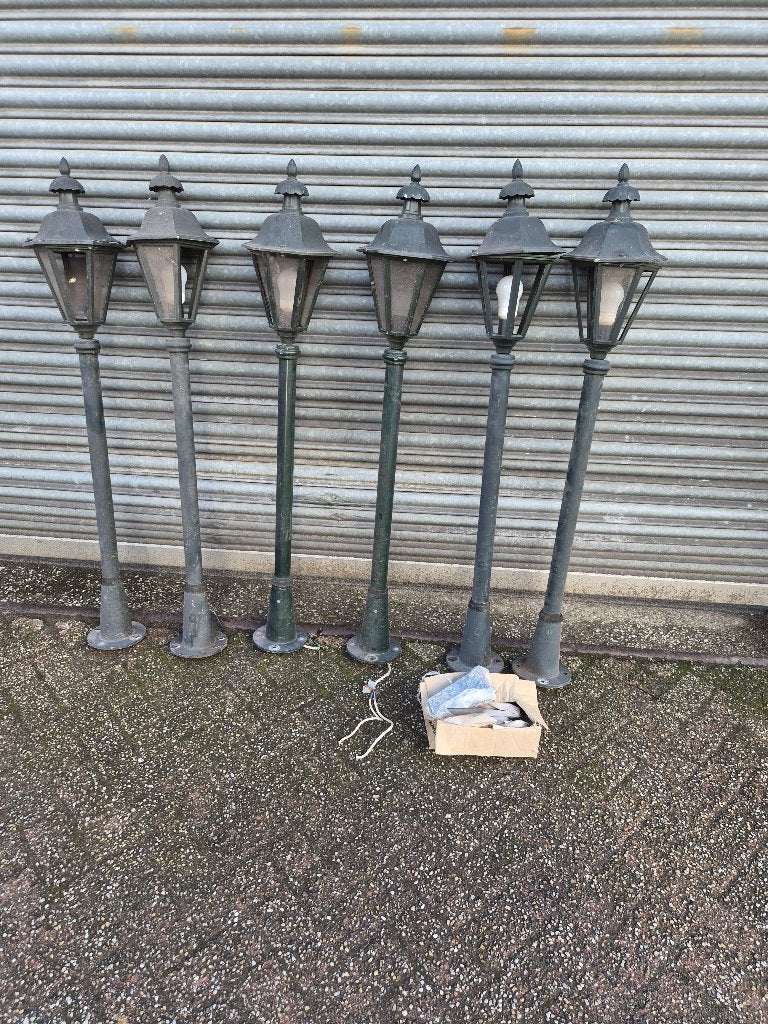 Tuin verlichting, Ophalen, Kunststof, Gebruikt, Minder dan 50 watt