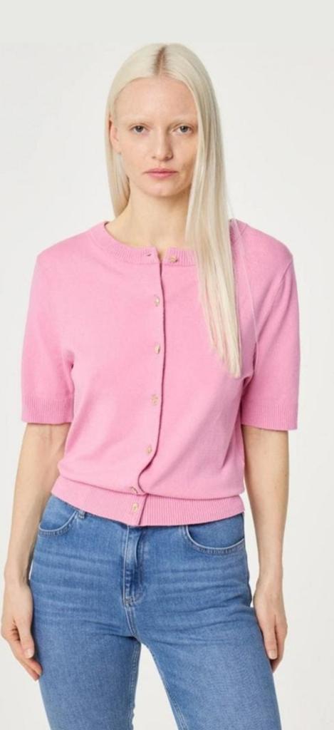FABIENNE CHAPOT MOLLY SHORT SLEEVES CARDIGAN, Nieuw, Ophalen of Verzenden, Fabienne Chapot, Roze