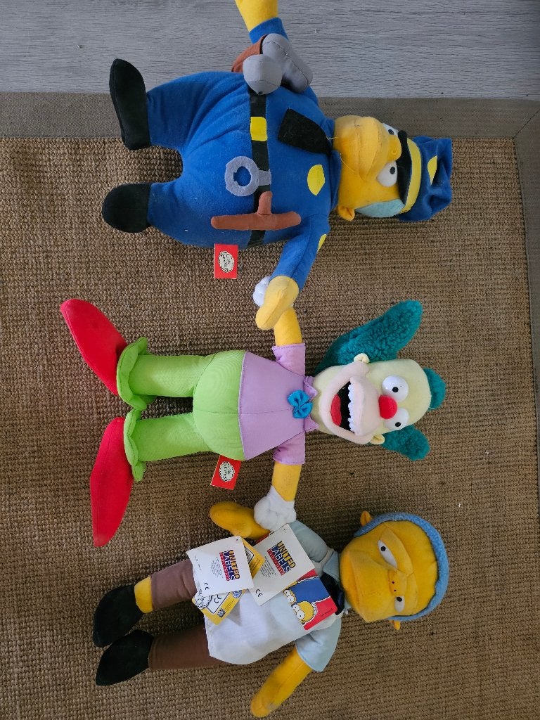 Simpsons knuffels, Verzamelen, Ophalen, Overige figuren, Zo goed als nieuw, Beeldje of Figuurtje