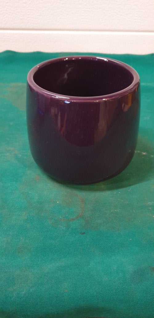 bloempot paars gina da aardewerk, Ophalen of Verzenden, 'T Olde Gre-j, Info@toldegrej.nl, Endepoelstraat 20f Didam