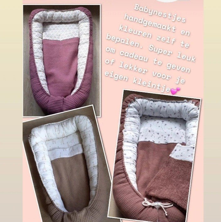 Nieuw babynestje met bijpassend dekentje, Ophalen of Verzenden, Nieuw