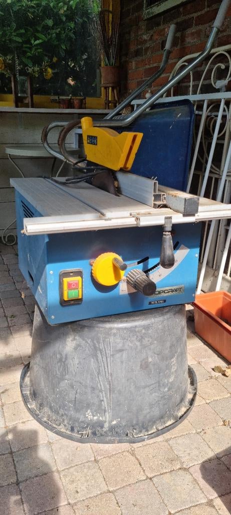 Tafelzaag Top Craft, Doe-het-zelf en Verbouw, Gereedschap | Zaagmachines, Ophalen, Gebruikt, Cirkelzaag, 600 tot 1200 watt