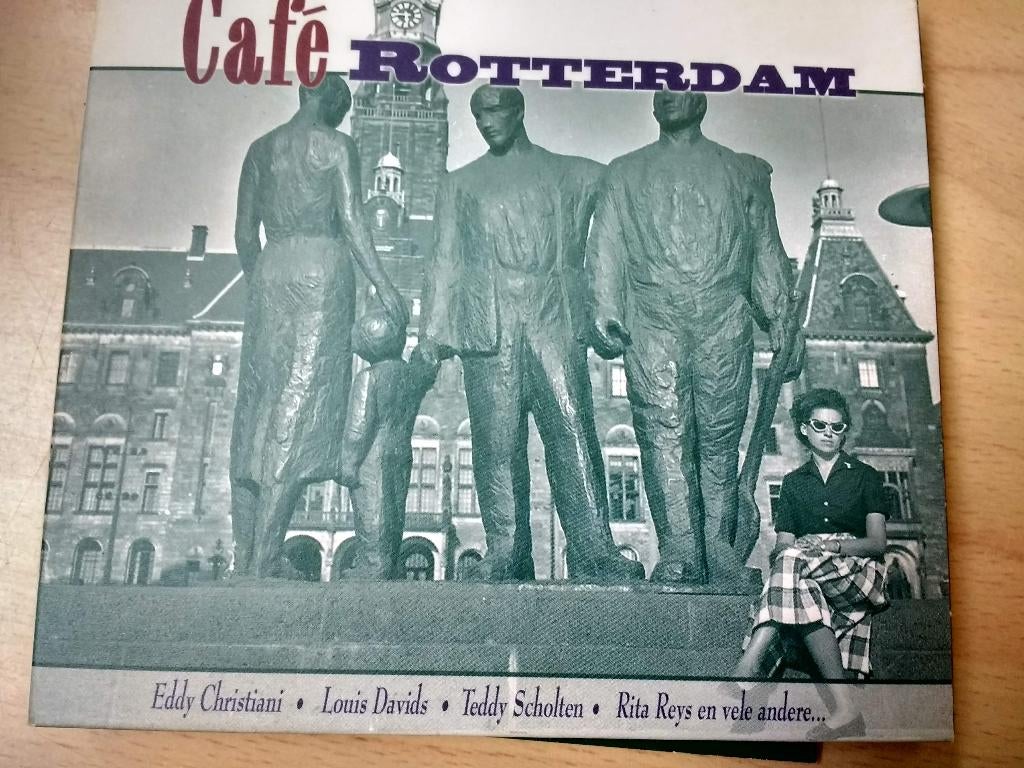 Dubbel cd Café Rotterdam met o. a. Eddy Christiani, Malando, Ophalen of Verzenden, Zo goed als nieuw, Nederlandstalig