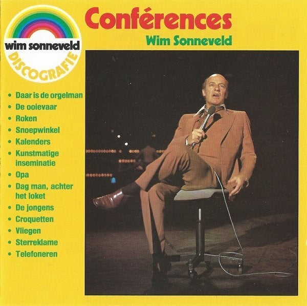 cd Wim Sonneveld ‎– Conférences, Ophalen of Verzenden, Zo goed als nieuw, Levenslied of Smartlap