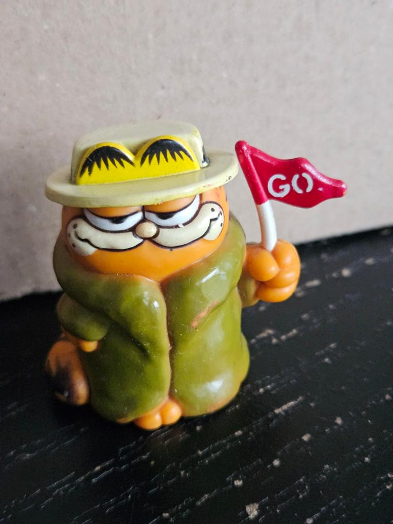 Garfield jaren '80 PVC vintage poppetjes, Verzamelen, Ophalen of Verzenden, Gebruikt