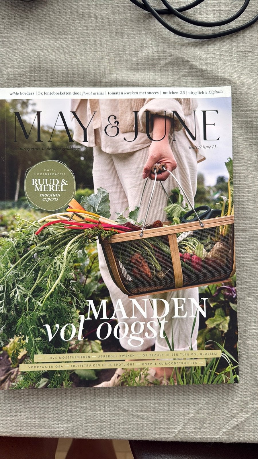 May & June tijdschrift, Ophalen of Verzenden, Gelezen