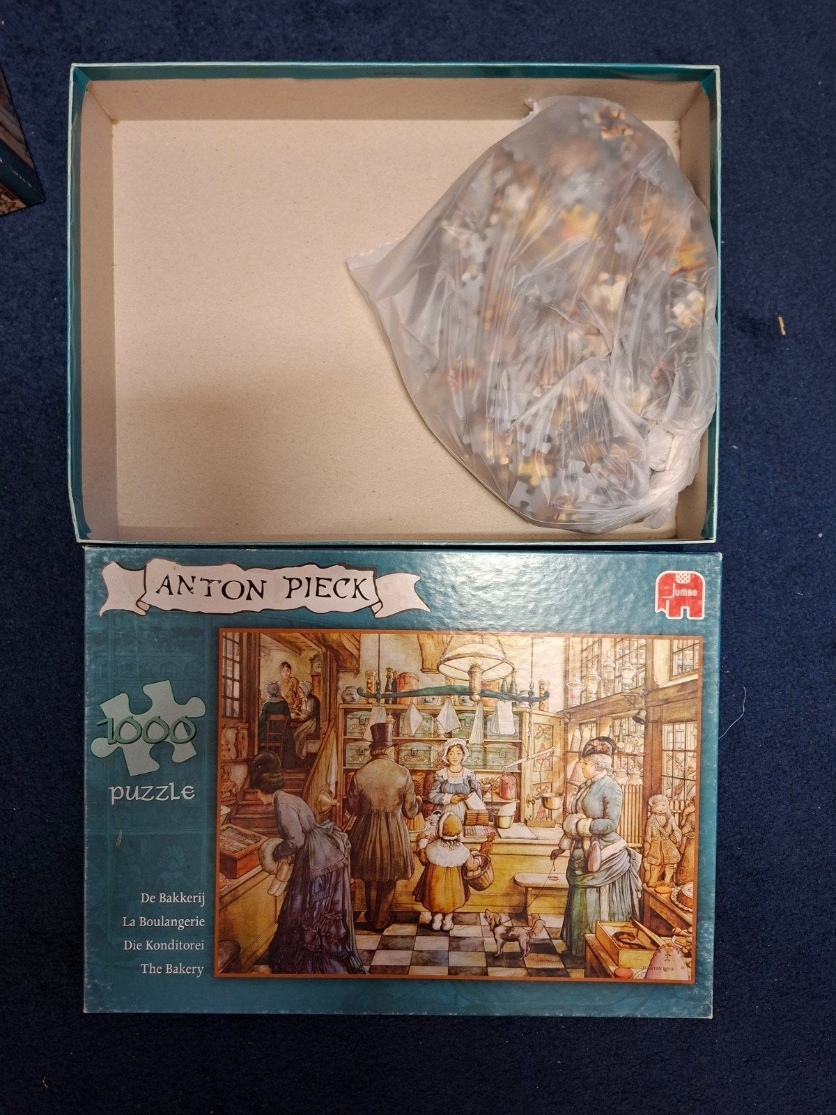 anton pieck puzzel, Ophalen of Verzenden, 500 t/m 1500 stukjes, Zo goed als nieuw