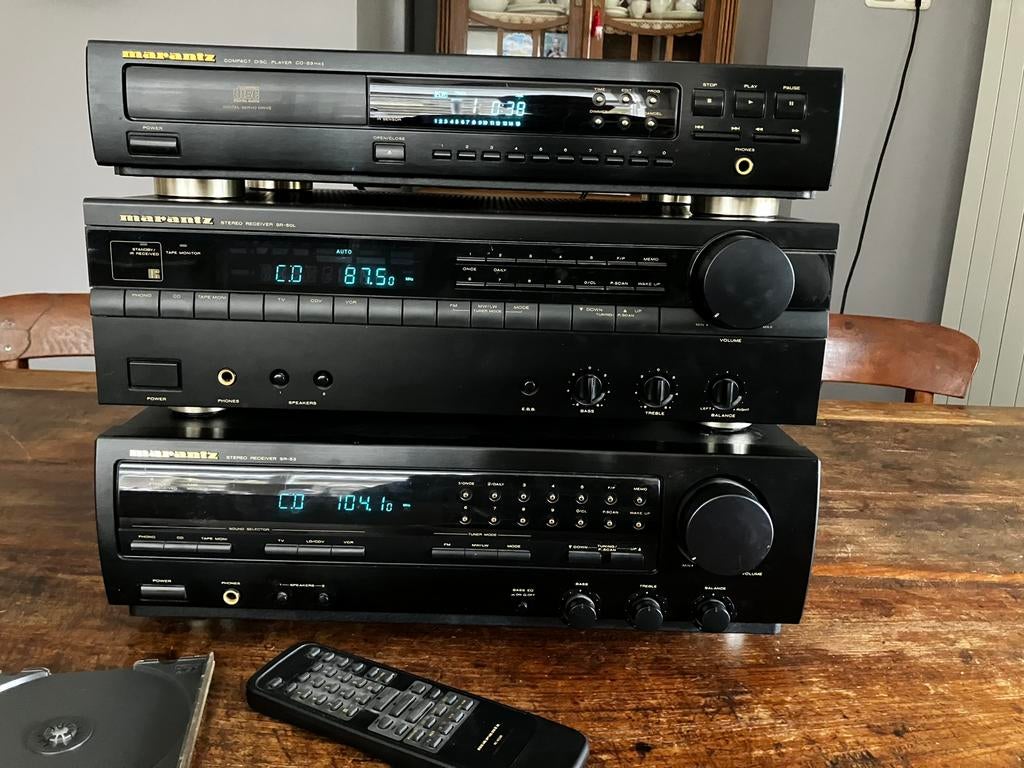 Marantz reciever versterker (2 stuks), Audio, Tv en Foto, Ophalen, Zo goed als nieuw, Marantz