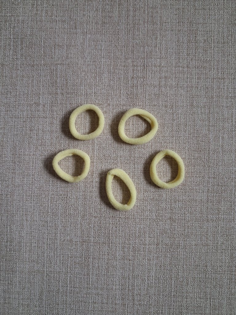 mini elastiekjes 5 stuks geel, Kinderen en Baby's, Nieuw, Ophalen of Verzenden, Nederland, Mengatrading