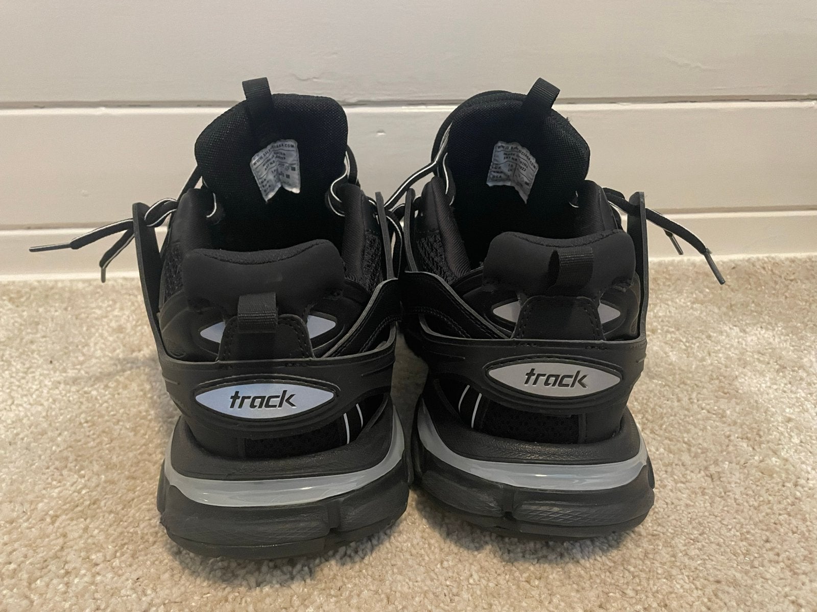 Balenciaga Track Sneakers Zwart Maat 44, Kleding | Heren, Schoenen, Ophalen of Verzenden, Zo goed als nieuw, Zwart, Sneakers of Gympen
