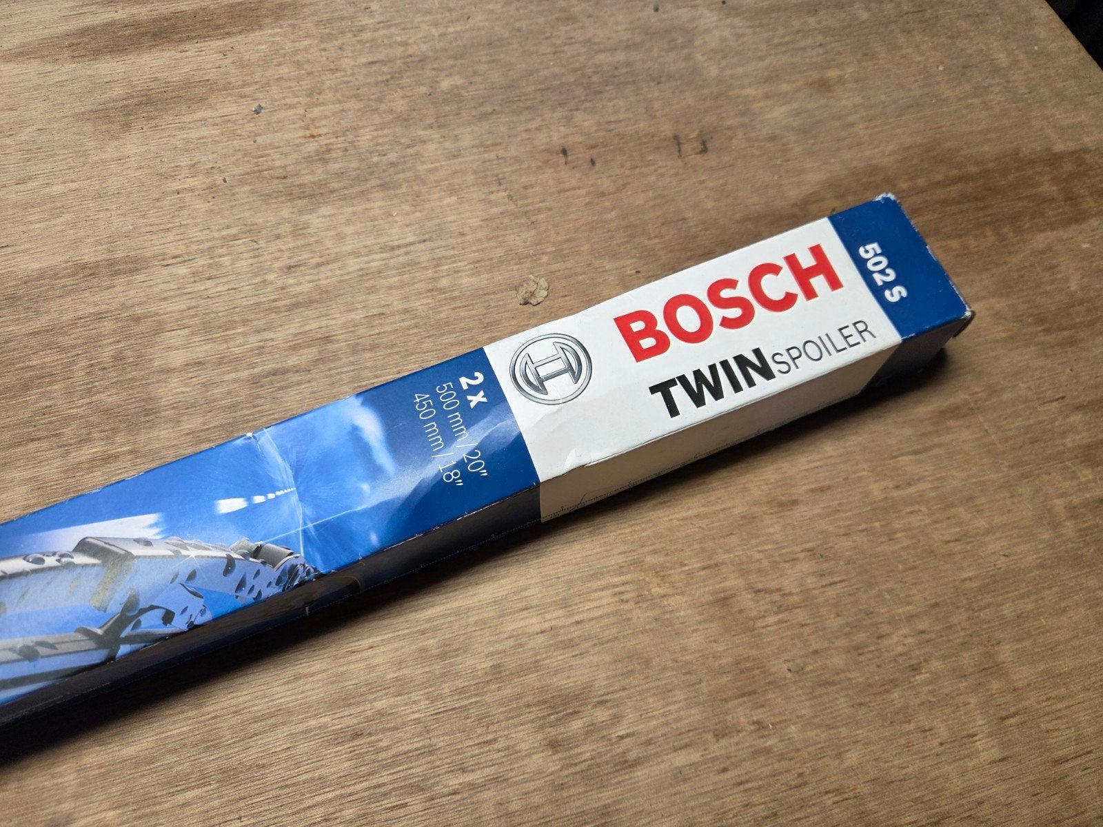 Bosch Ruitenwissers 500/450mm voor Peugeot 106, Golf 3, Ophalen, Nieuw, Opel