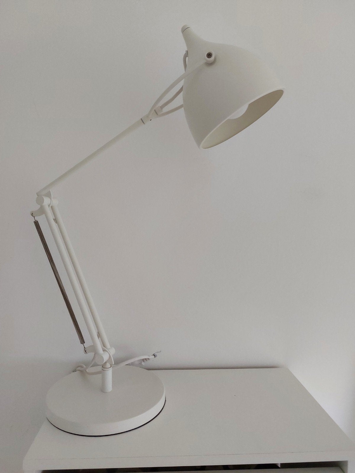 Staande lamp verstelbaar Woonexpress, Wit, Ophalen, Verstelbaar