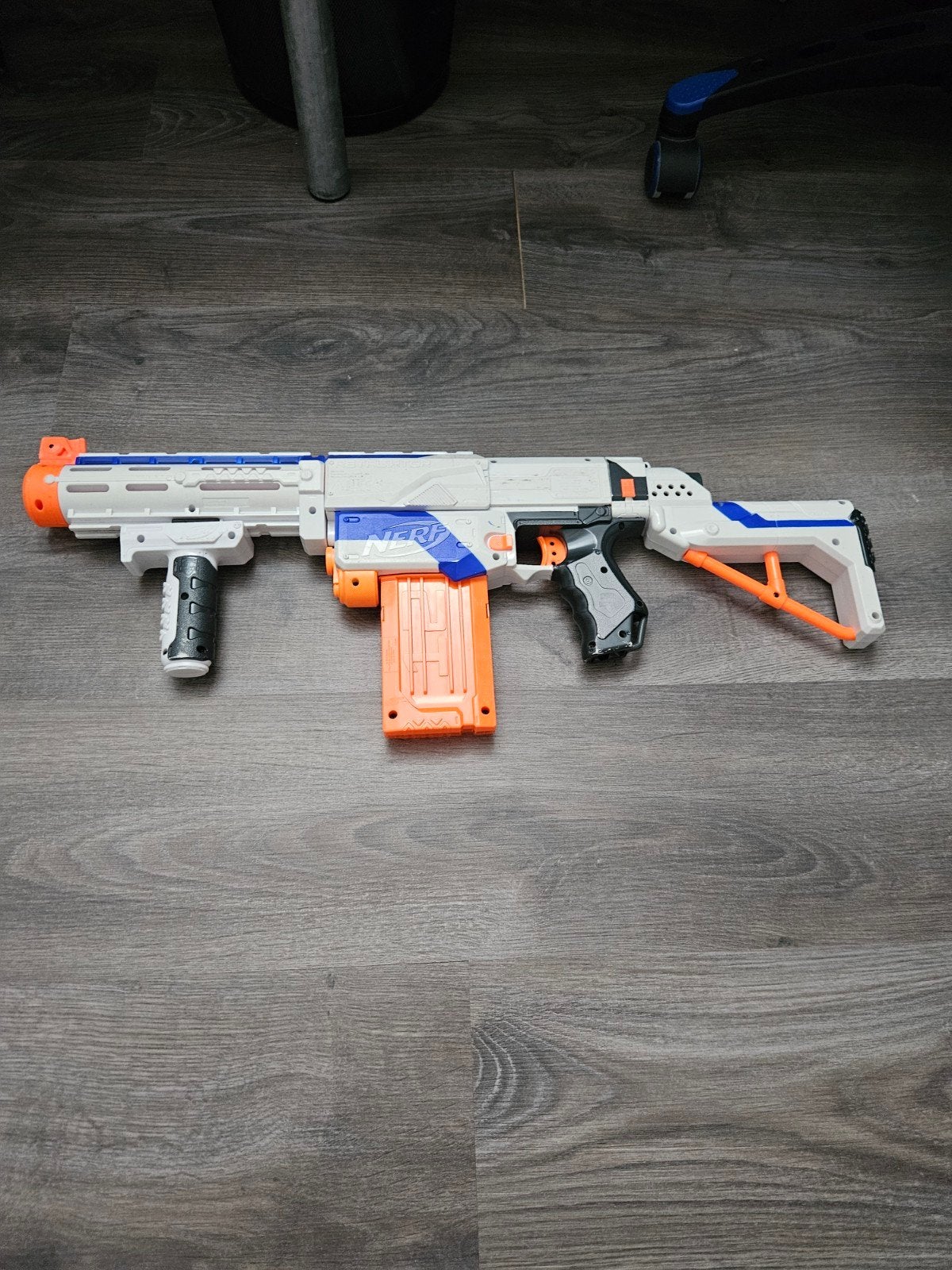 Nerf N-Strike Elite Retaliator Blaster, Ophalen of Verzenden, Gebruikt, Jongen of Meisje