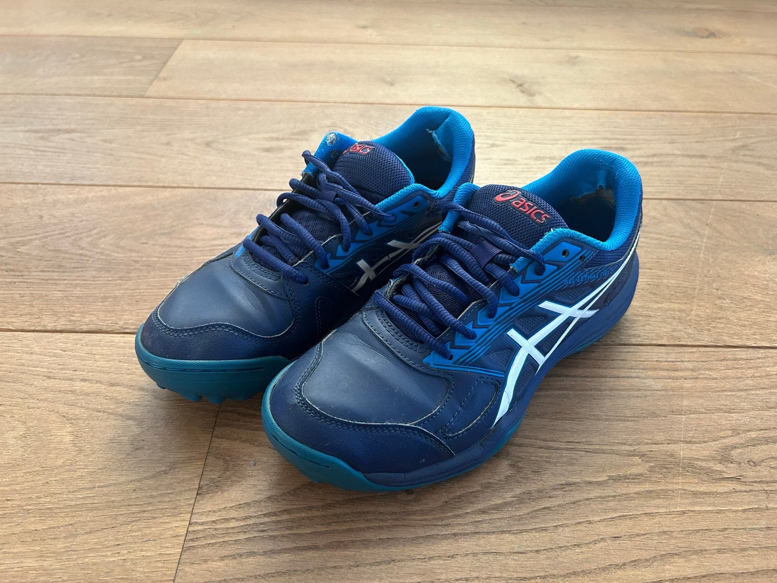 Asics hockeyschoenen maat 40.5, Ophalen of Verzenden, Gebruikt