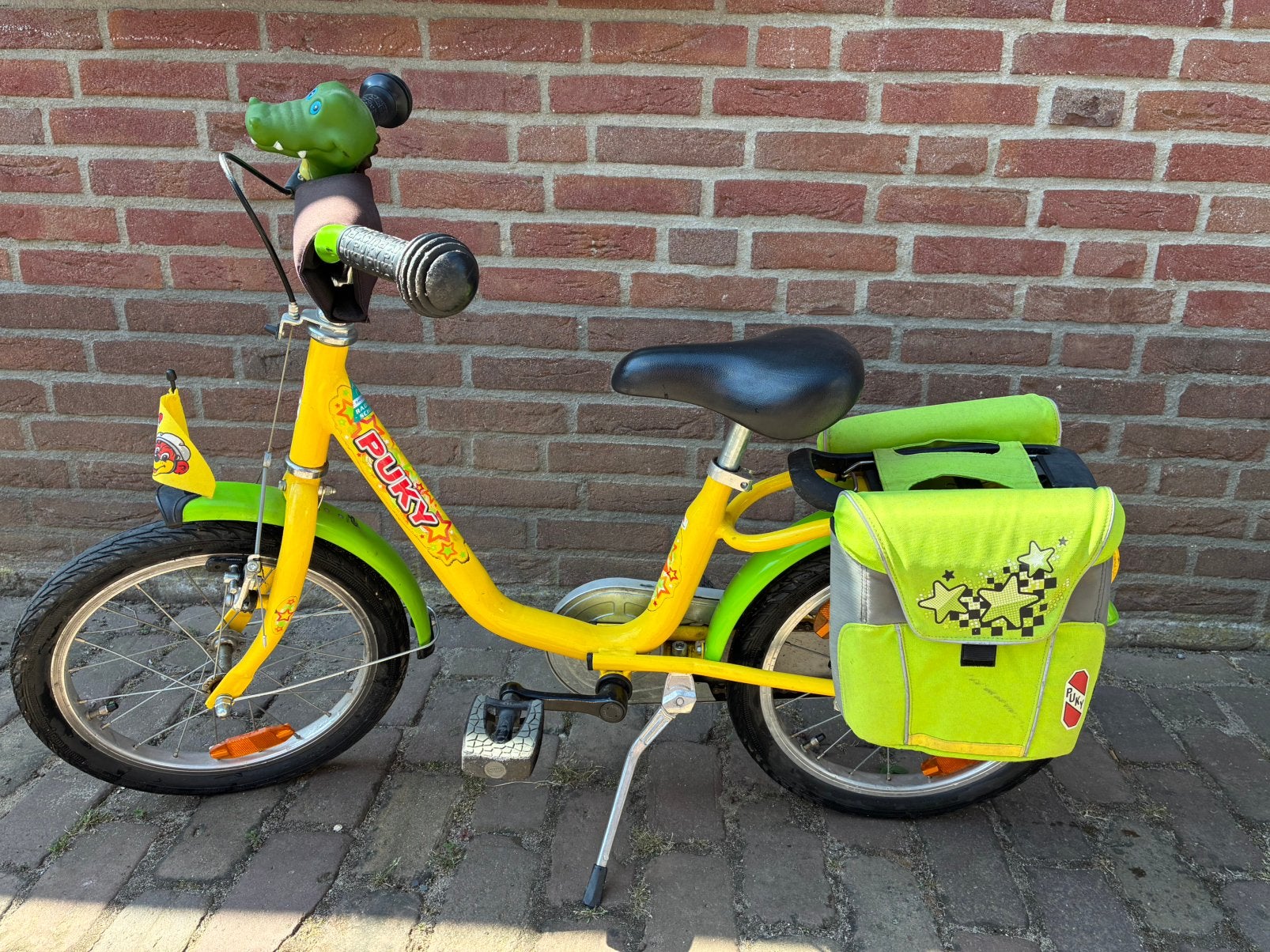 Puky 16” kinderfiets, Ophalen, Gebruikt, Terugtraprem, 16 tot 20 inch