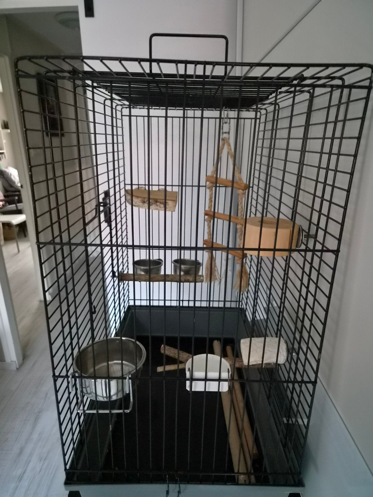 vogelkooi   10.00 euro, Ophalen, Zo goed als nieuw, Metaal