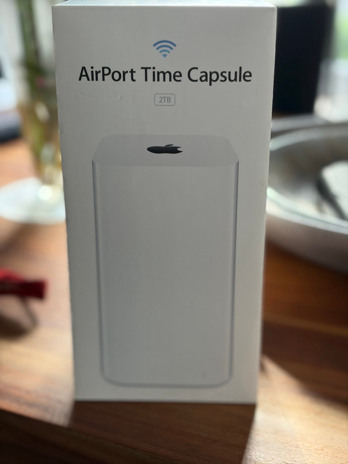Apple AirPort Time Capsule 2TB - Router met backup, Computers en Software, Ophalen of Verzenden, Zo goed als nieuw, Router met modem