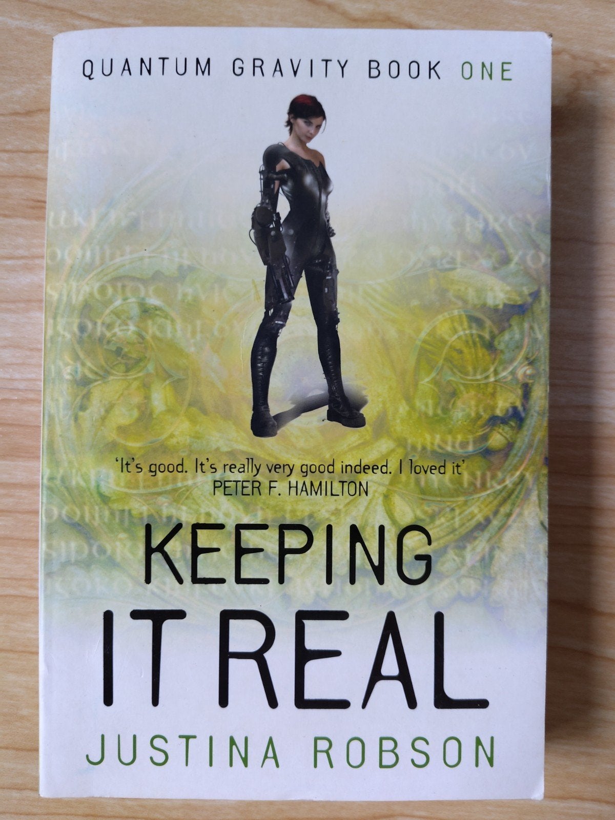 Keeping It Real - Justina Robson, Gelezen, Ophalen of Verzenden, Fictie, Justina Robson