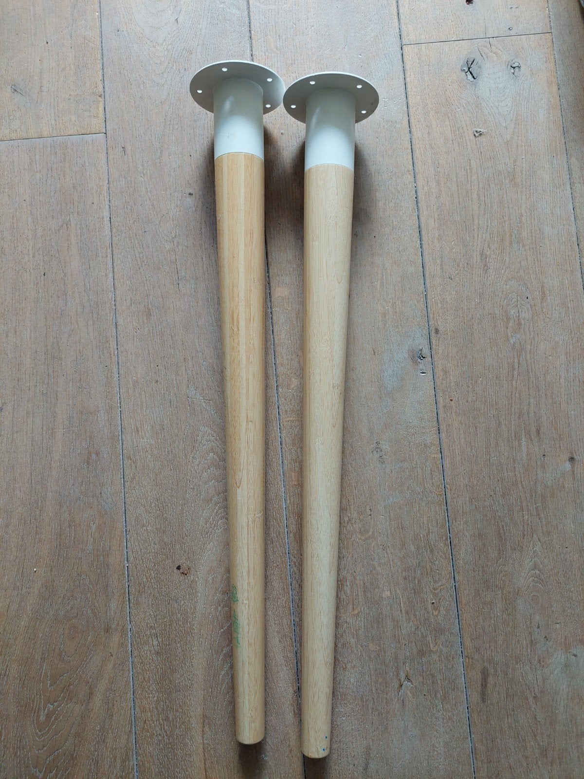 IKEA bamboe tafelpoten (set van 2), Ophalen, Gebruikt, Overige houtsoorten, Tafelpoot