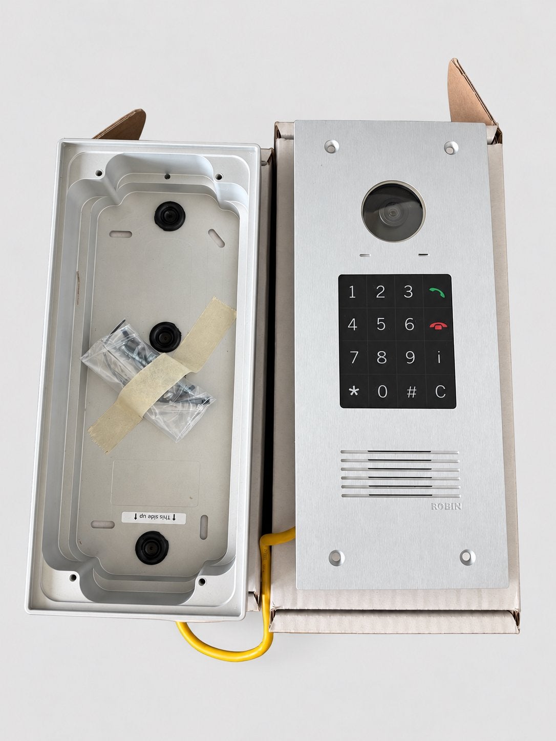 Robin ProLine SIP 5MP Video Intercom + Keypad + Opbouwbox, Ophalen, Nieuw