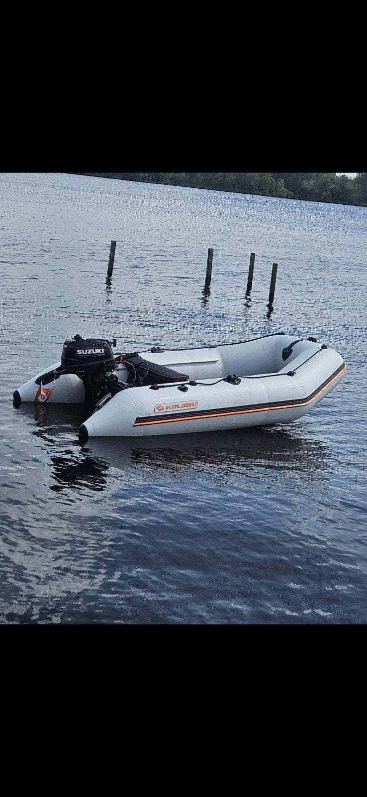 Rubberboot 300 Airdeck, Ophalen, Airdeck