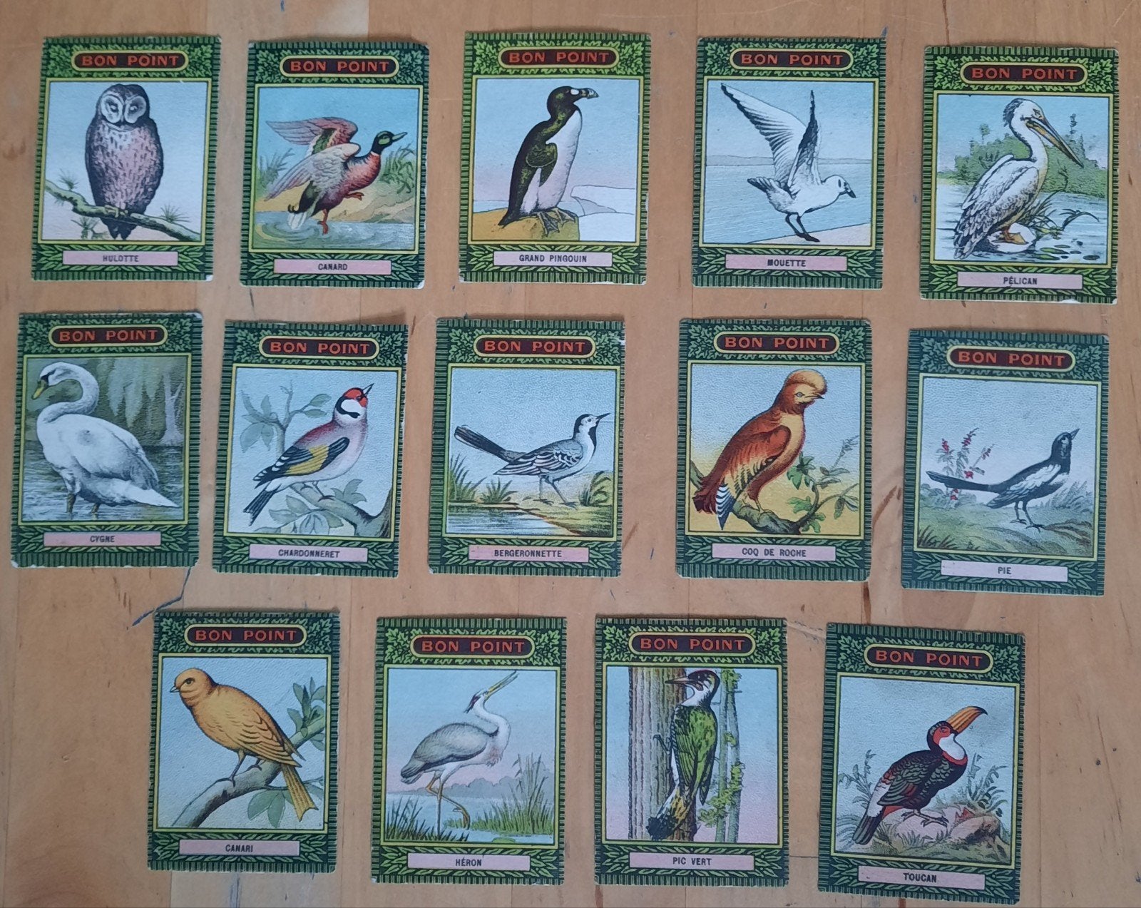 Reclame Vogel plaatjes, Ophalen of Verzenden, Gebruikt, Overige typen