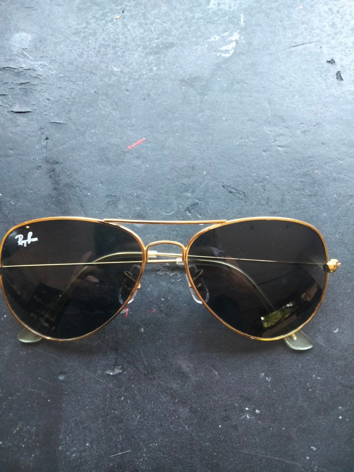 Vintage Ray-Ban Aviator Klein Model B&L Zonnebril, Ophalen of Verzenden, Ray-Ban