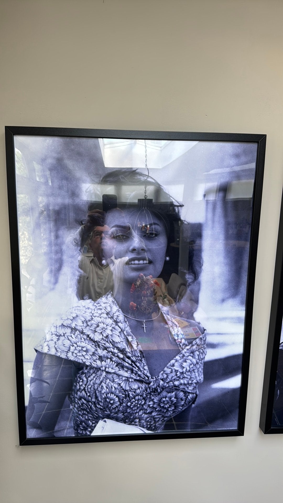 Mooie poster in lijst 62x83cm, Ophalen