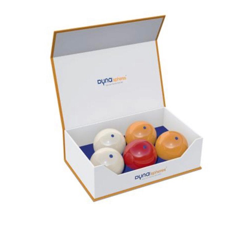 Dyna Spheres wedstrijd biljartballen Gold Club, Sport en Fitness, Ophalen, Nieuw, Keu of Ballen