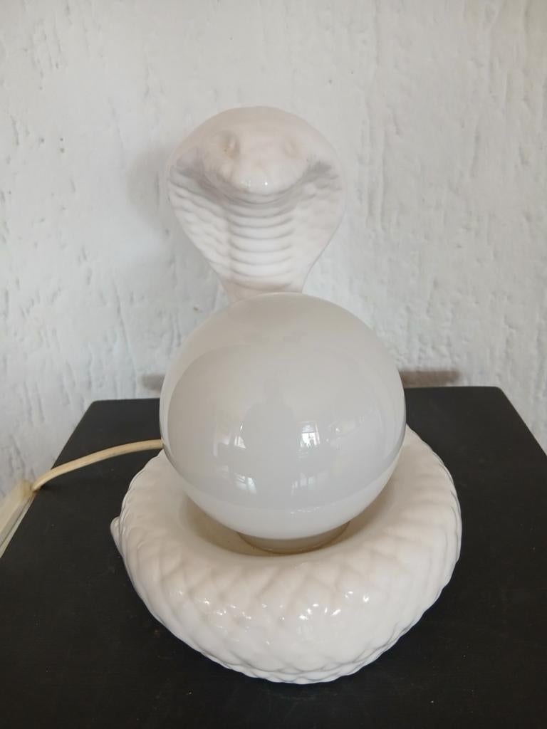 Vintage Cobra lamp 70er jaren, Overige materialen, Gebruikt, Vintage Cobra Lamp 70er jaren, Ophalen of Verzenden